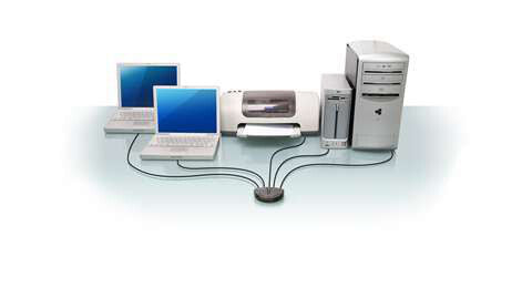 iogear GUB431 printer switch Wired