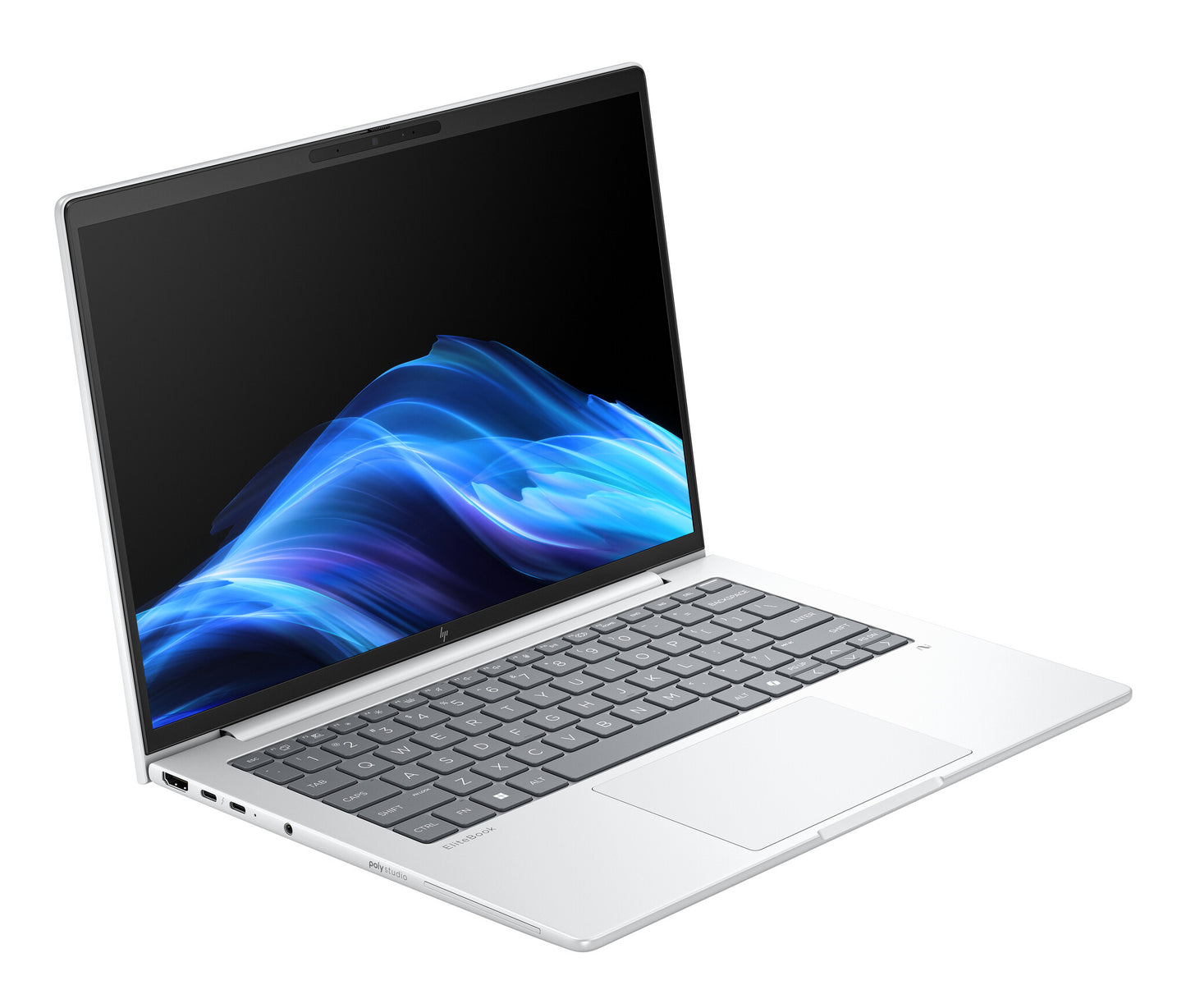 HP EliteBook 8 G1a Next Gen AI PC Wolf Pro Security Edition Copilot+ PC AMD Ryzen™ AI 7 350 Laptop 35.6 cm (14") WUXGA 24 GB DDR5-SDRAM 512 GB SSD Wi-Fi 6E (802.11ax) Windows 11 Pro Silver