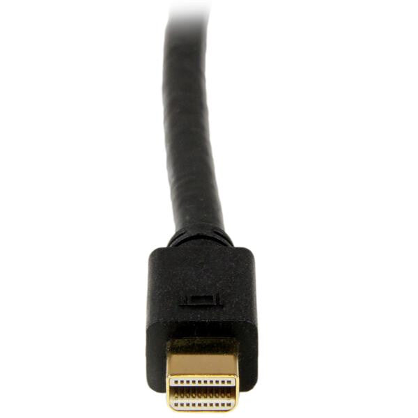 StarTech.com 10ft (3m) Mini DisplayPort to DVI Cable - Mini DP to DVI Adapter Cable - 1080p Video - Passive mDP 1.2 to DVI-D Single Link - mDP or Thunderbolt 1/2 Mac/PC to DVI Monitor