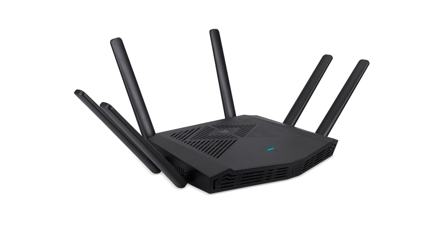 Acer Predator Connect W6x W-Fi 6 Gaming wireless router Gigabit Ethernet Dual-band (2.4 GHz / 5 GHz)