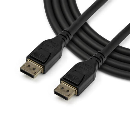 StarTech.com 16ft (5m) VESA Certified DisplayPort 1.4 Cable, 8K 60Hz HBR3 HDR, UHD DisplayPort to DisplayPort Monitor Cord, Ultra HD 4K 120Hz DP 1.4 Video Cable M/M DP Connector