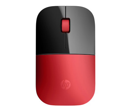 HP Z3700 Red Wireless optical mouse, 1200 DPI, 3 buttons