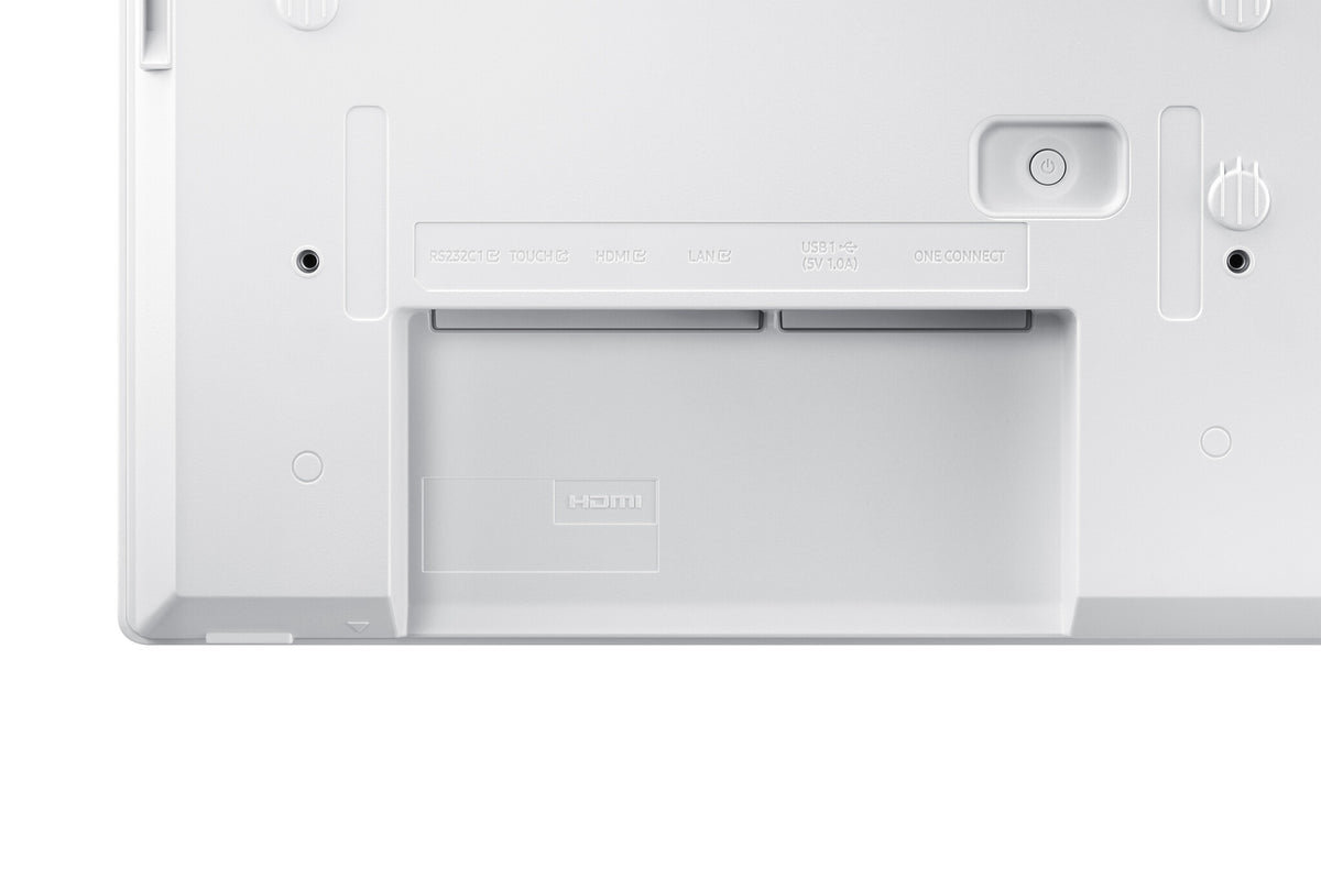 Samsung KM24C-3 Kiosk design 61 cm (24") LED 250 cd/m² Full HD White Touchscreen Built-in processor Windows 10 IoT Enterprise 16/7
