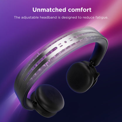 Lenovo 4XD1V23301 headphones/headset Wired & Wireless Head-band Office/Call center USB Type-C Bluetooth Grey