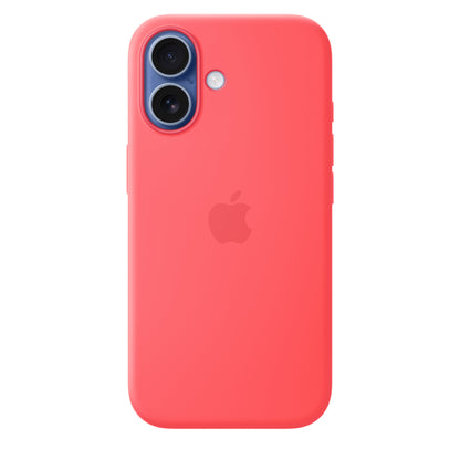 Apple iPhone 17 Silicone Case with MagSafe – Bright Guava