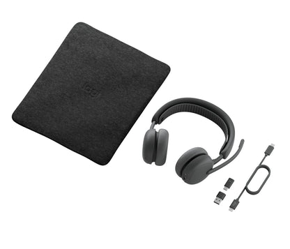 Logitech Zone Wireless 2 ES Headset Head-band Business/Everyday USB Type-C Bluetooth Graphite
