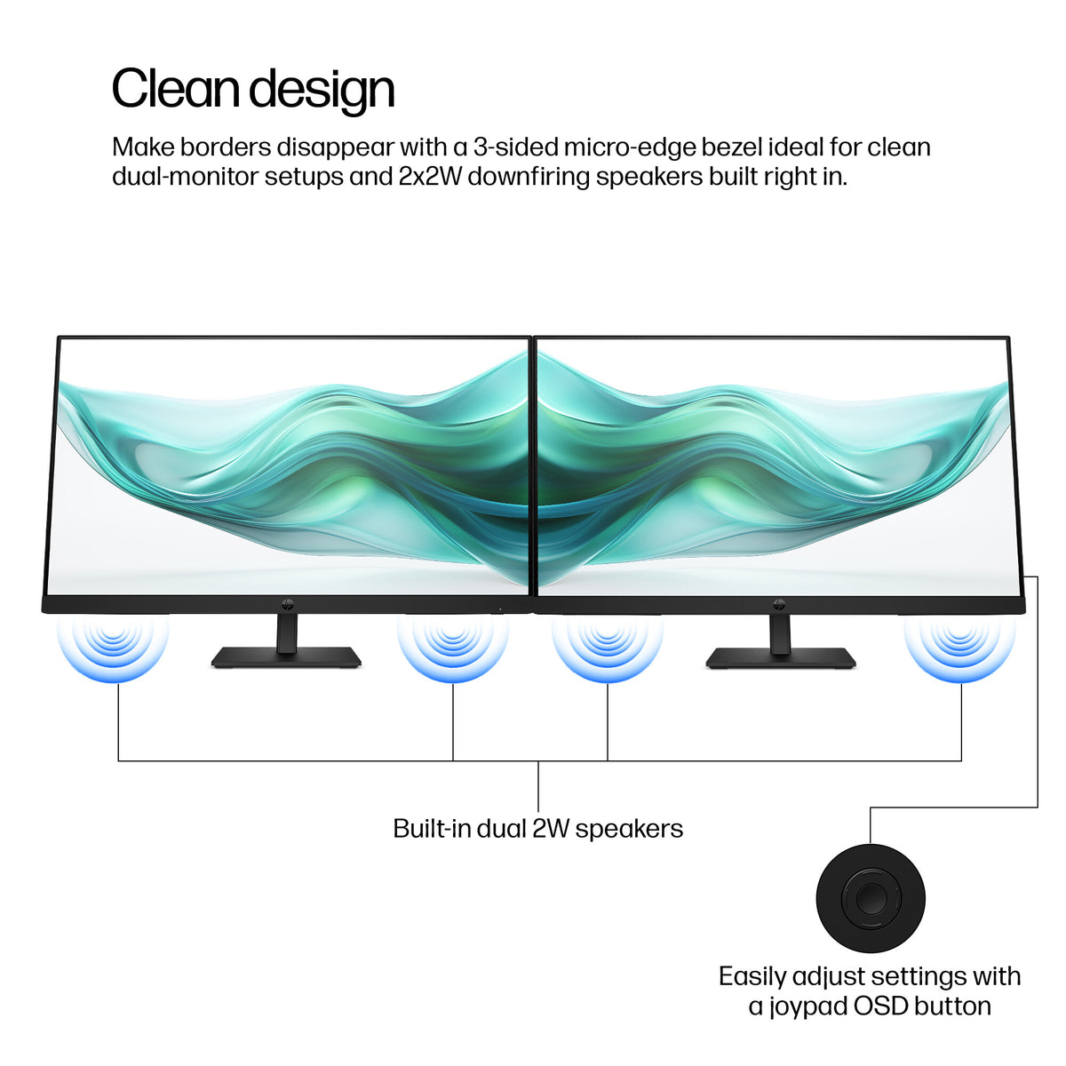 HP Series 3 Pro 27 inch FHD Monitor - 327ph