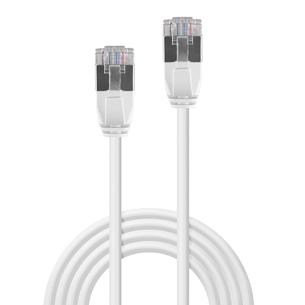 Lindy 0.5m Cat.6A U/FTP Ultra Slim Network Cable, Grey