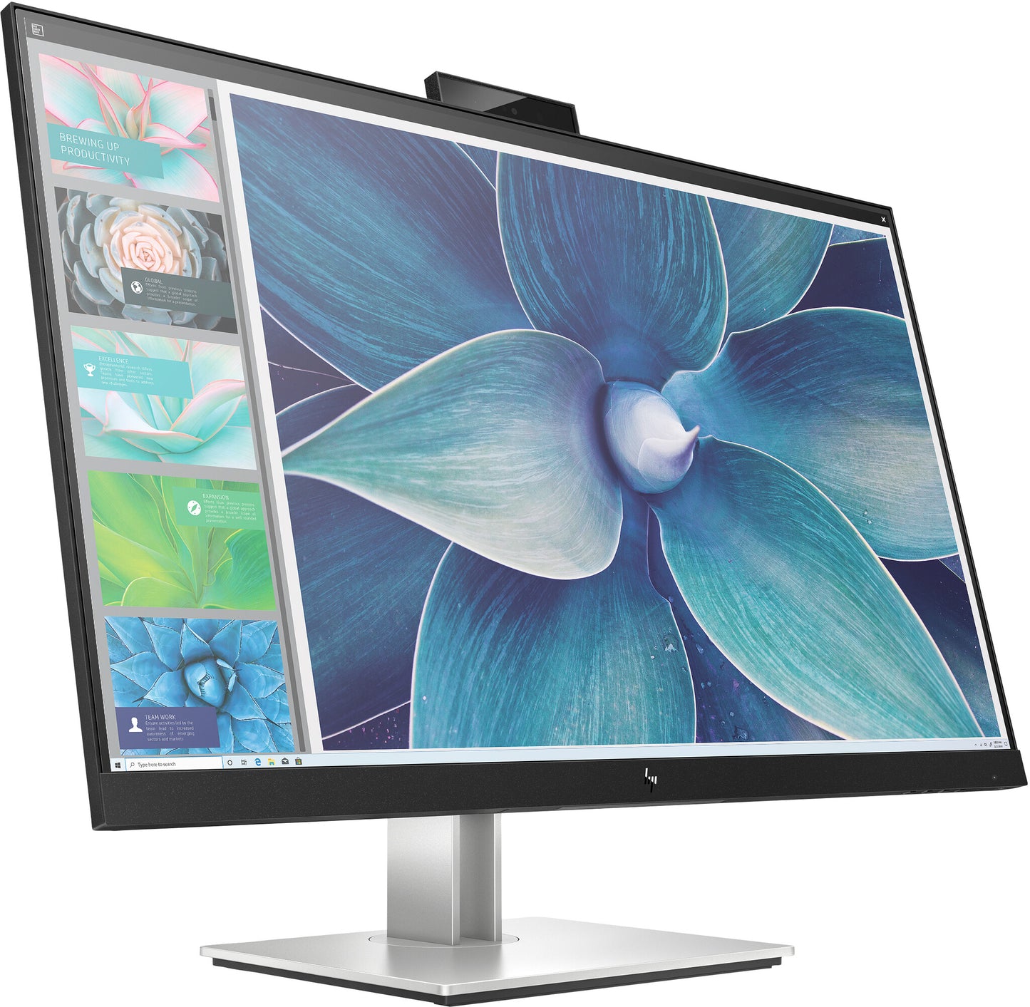 HP E27d G4 computer monitor 68.6 cm (27") 2560 x 1440 pixels Quad HD LED Black