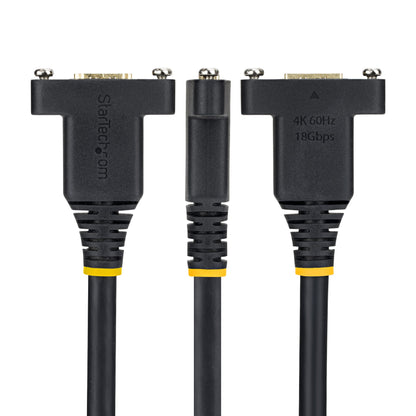 StarTech.com HDMI2PNLFM-2M HDMI cable HDMI Type A (Standard) Black