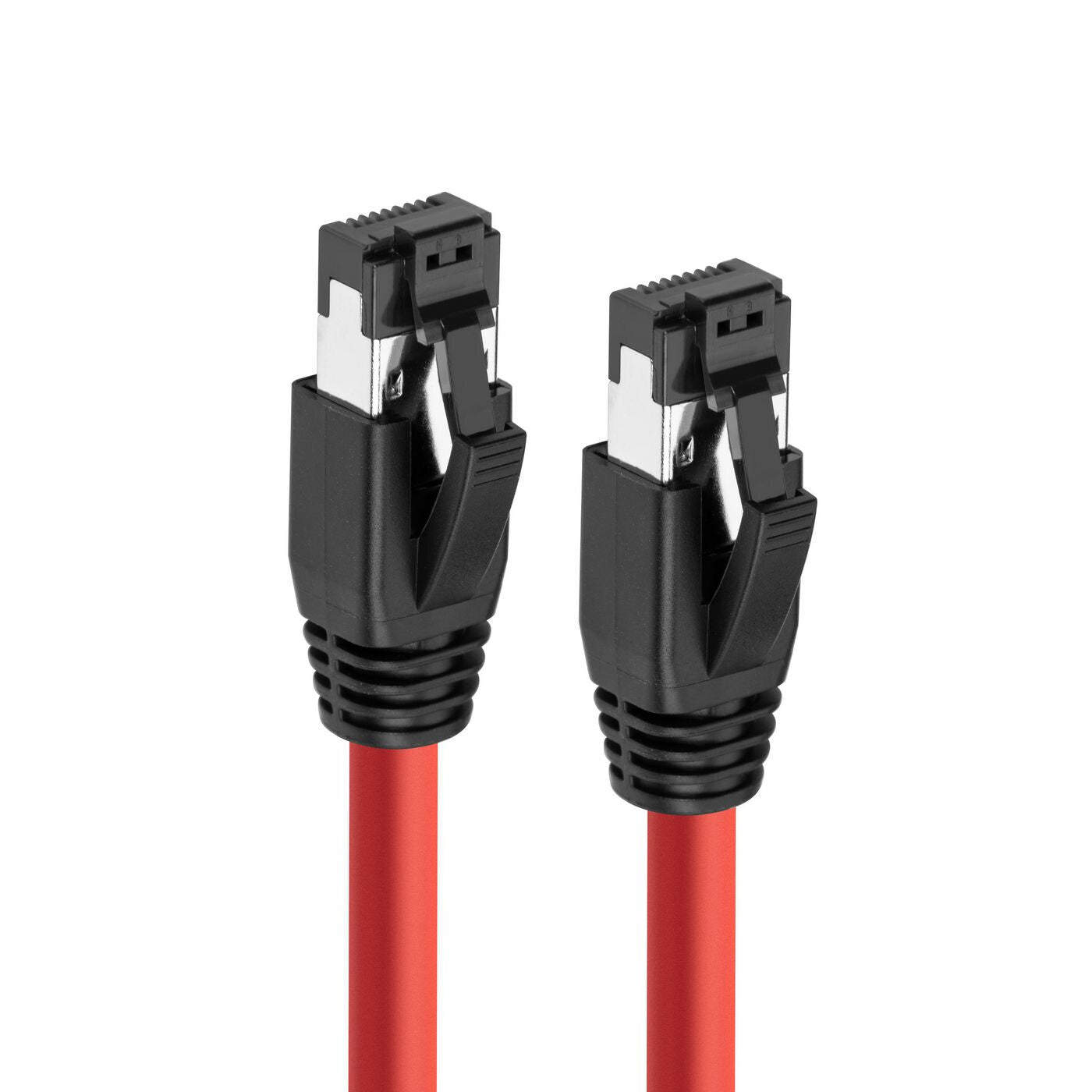 Microconnect MC-SFTP80025R networking cable Red 0.25 m Cat8.1 S/FTP (S-STP)