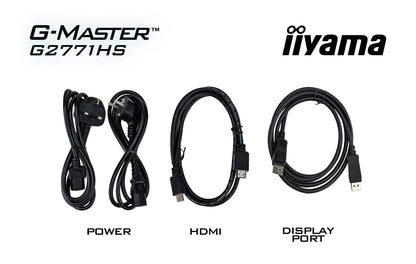 iiyama G-MASTER G2771HS-B1 computer monitor 68.6 cm (27") 1920 x 1080 pixels Full HD Black