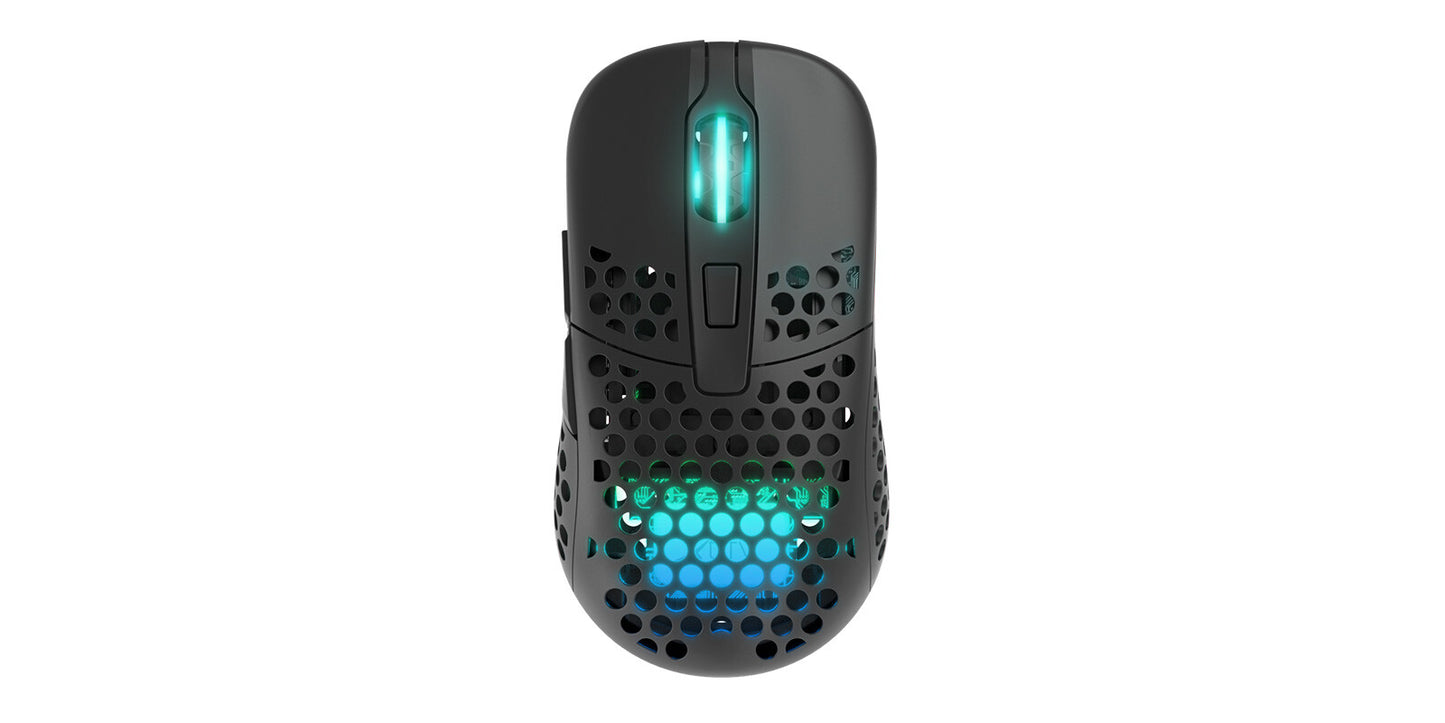 CHERRY XTRFY M42 RGB mouse Gaming Ambidextrous RF Wireless + USB Type-C Optical 19000 DPI