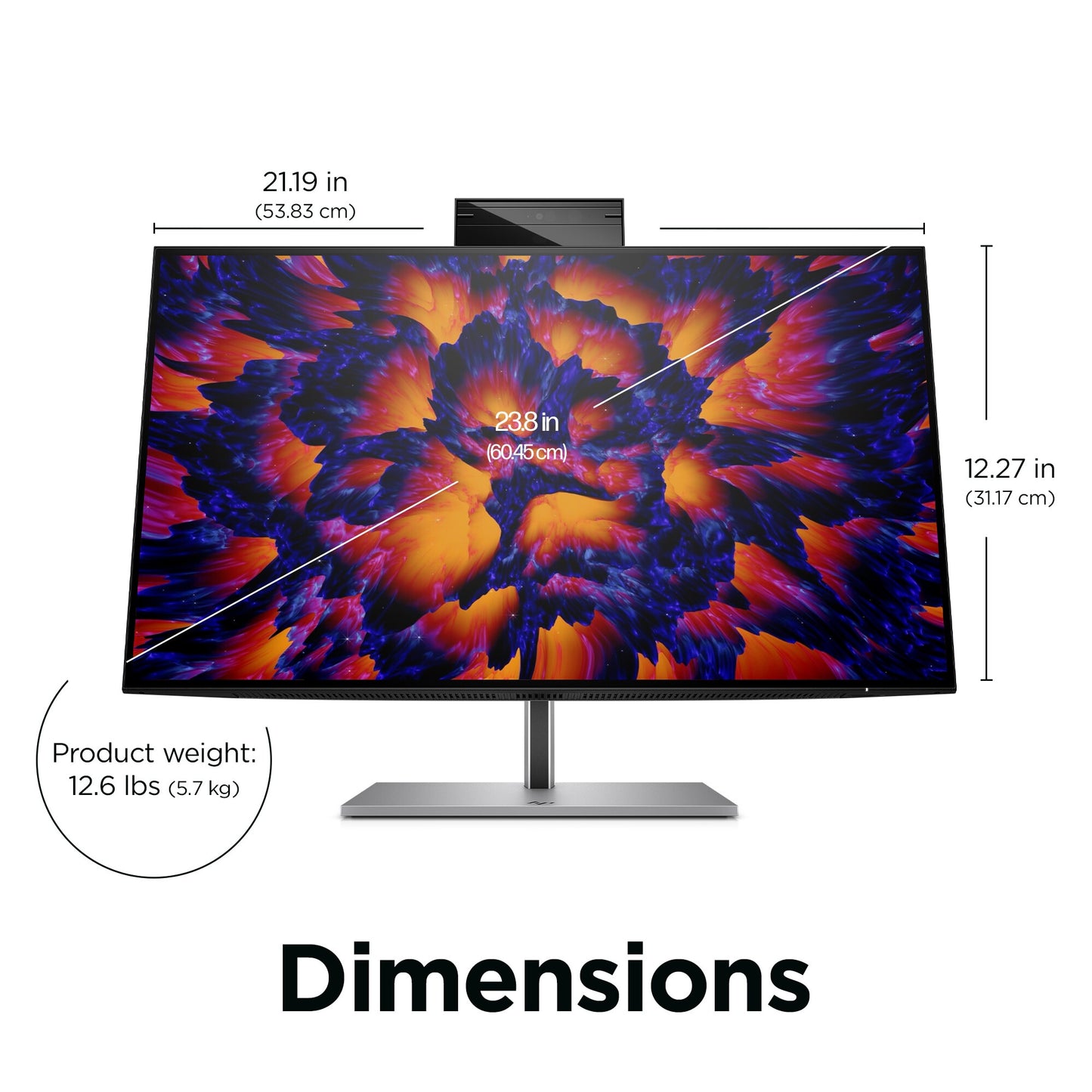 HP Z24m G3 QHD Conferencing Display
