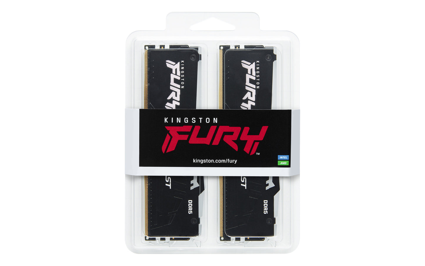 Kingston Technology FURY Beast 16GB 5600MT/s DDR5 CL40 DIMM (Kit of 2) RGB