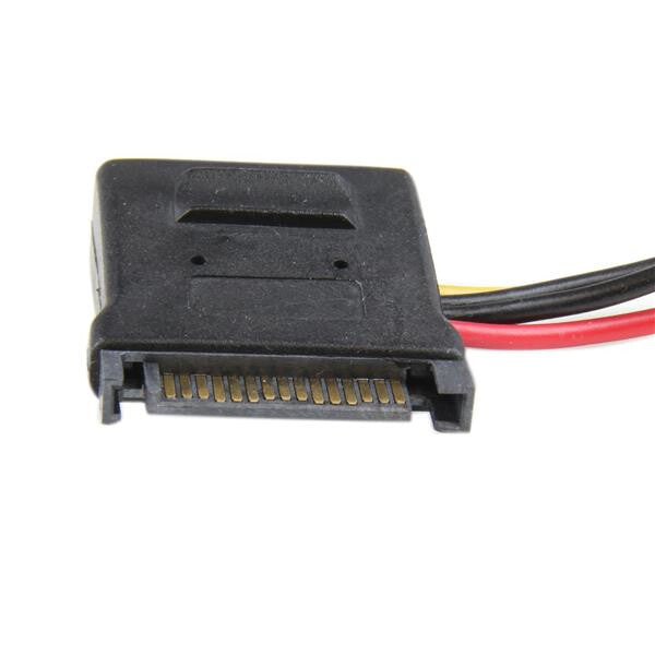 StarTech.com LP4 to SATA Power Cable Adapter with Floppy Power