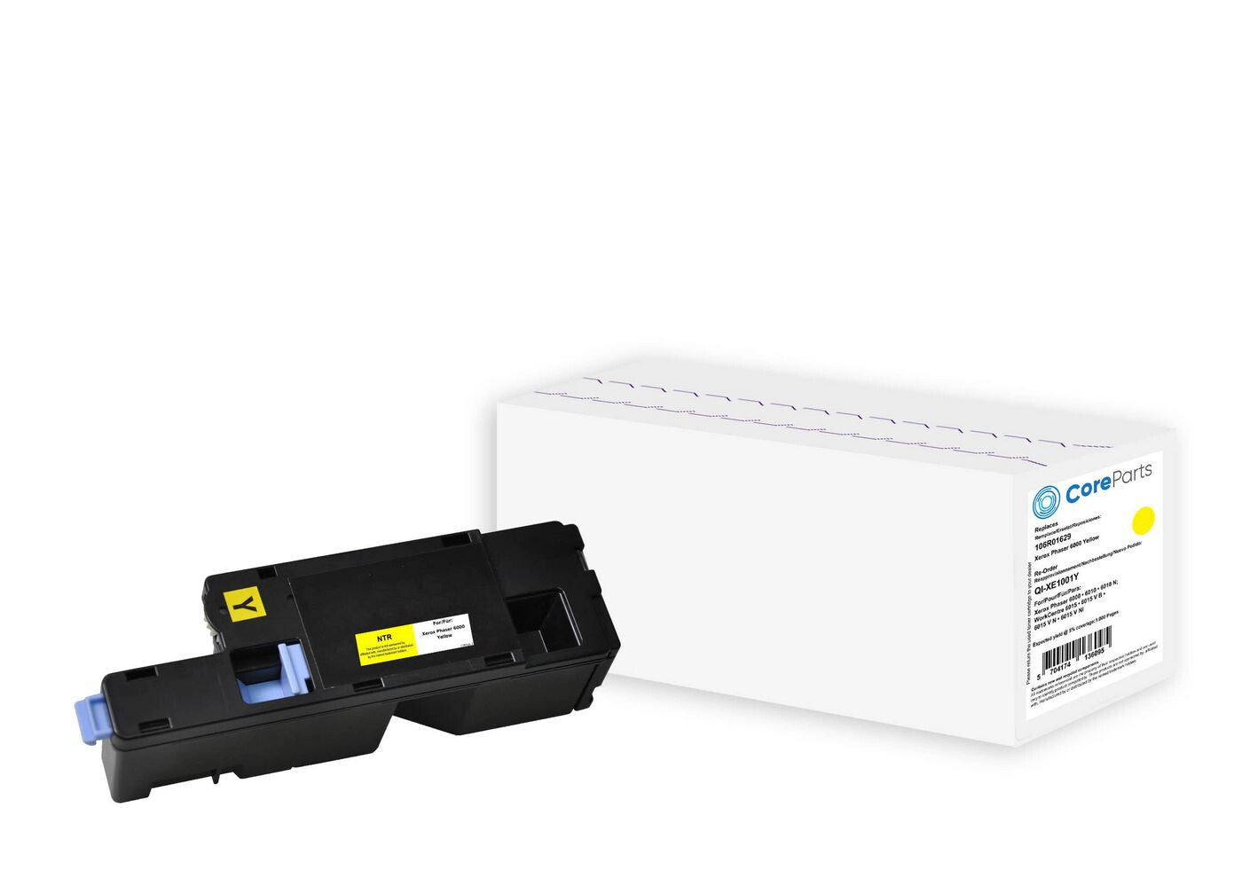 CoreParts Toner Yellow 106R01629