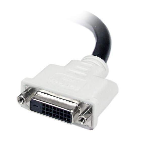 StarTech.com 6in DVI-D Dual Link Digital Port Saver Extension Cable M/F