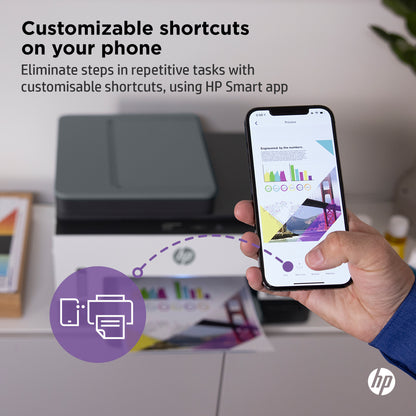 HP Smart Tank 7605 Wireless All-in-One Color Printer, Two-sided printing; Copier, Scanner