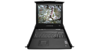 ADDER RD1916 rack console 48.3 cm (19") 1280 x 1024 pixels Metal Black 1U