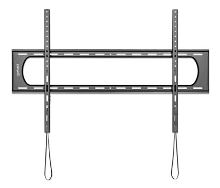 Manhattan Wall Mount for TV & Monitors (Fixed Low Profile), For screens: 60" to 120", VESA compatibility: all between 50x50 to 900x600mm - check the dimensions of the four mounting holes on back of screen to ensure it fits, Max 120kg, Black, LFD, Bracket