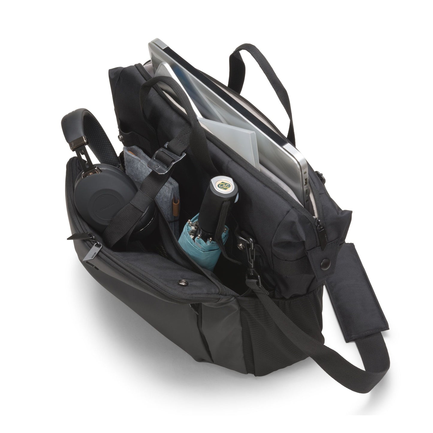 DICOTA Eco Top Traveller GO 39.6 cm (15.6") Black