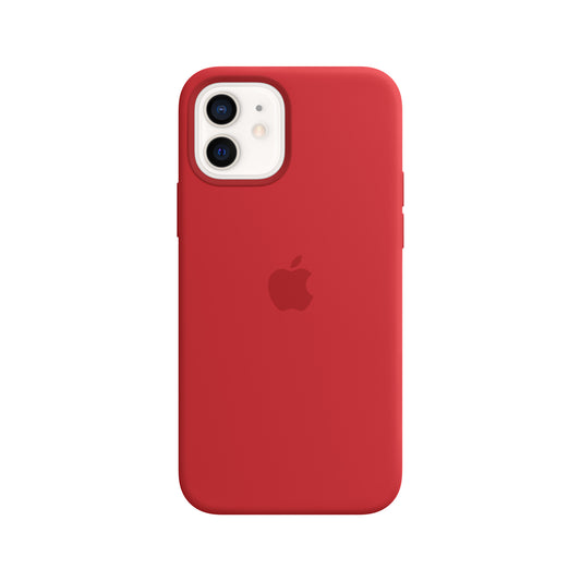 Apple iPhone 12 | 12 Pro Silicone Case with MagSafe - (PRODUCT)RED