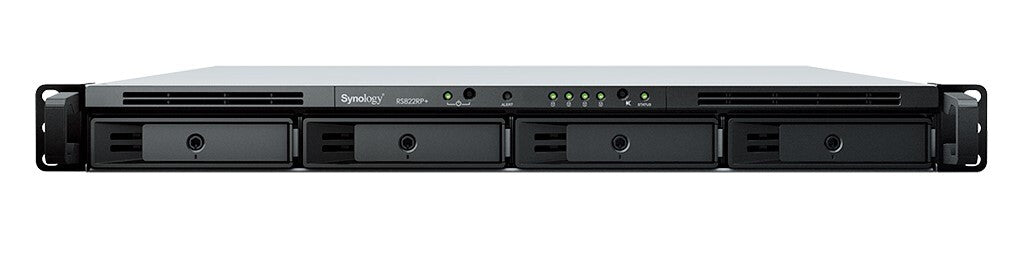 Synology RackStation RS822RP+ server Rack (1U) AMD Ryzen V1500B 2.2 GHz 2 GB DDR4-SDRAM 150 W