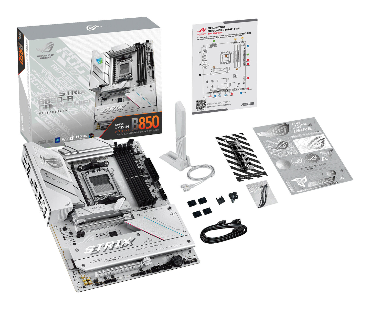 ASUS ROG STRIX B850-A GAMING WIFI AMD B850 Socket AM5 ATX