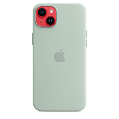 Apple iPhone 14 Plus Silicone Case with MagSafe - Succulent