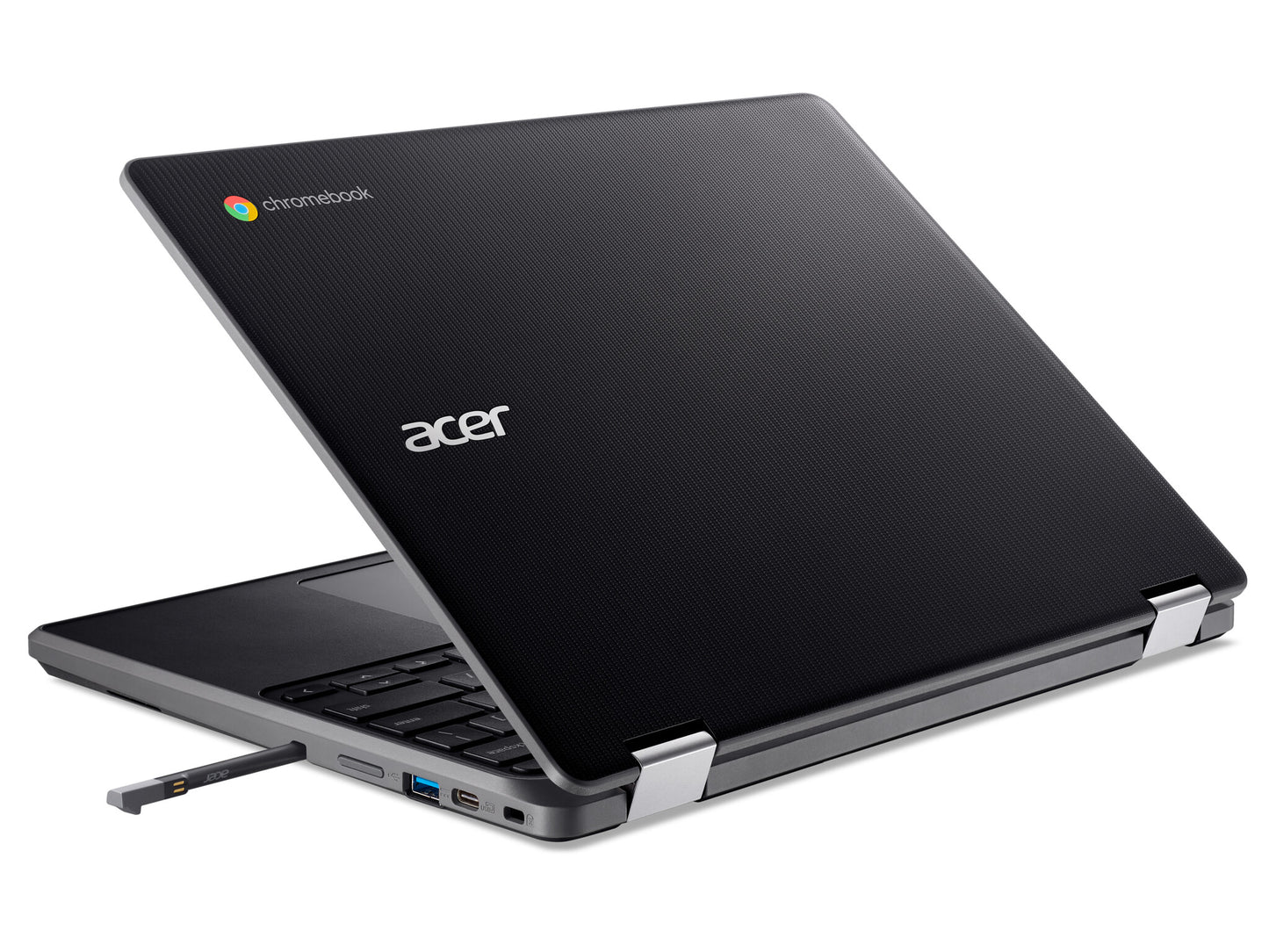 Acer Chromebook SPIN 512 R856TN-TCO 4GB/64GB Intel® N N100 30.5 cm (12") Touchscreen HD+ LPDDR5-SDRAM eMMC Wi-Fi 6E (802.11ax) ChromeOS Black