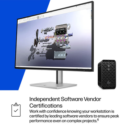 HP Z2 Mini G1a Copilot+ PC AMD Ryzen AI Max+ PRO PRO 395 128 GB LPDDR5x-SDRAM 1 TB SSD Windows 11 Pro Mini PC Workstation AI Workstation, AI PC Black