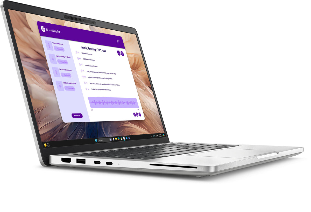 DELL Pro 13 Plus PB13250 Copilot+ PC Intel Core Ultra 5 236V Laptop 33.8 cm (13.3") Touchscreen Full HD+ 16 GB LPDDR5x-SDRAM 512 GB SSD Wi-Fi 7 (802.11be) Windows 11 Pro UK English Silver