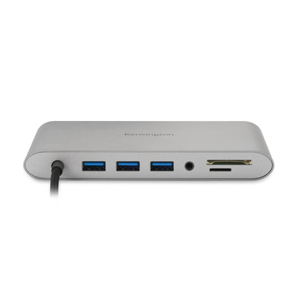 Kensington UH1440P USB-C 5Gbps Dual Video Driverless Mobile Dock – 85W Pass-Through Power – DP/HDMI/VGA