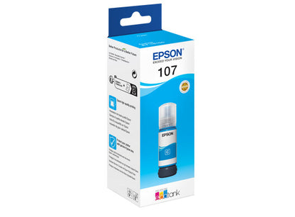 Epson 107 EcoTank Cyan ink bottle