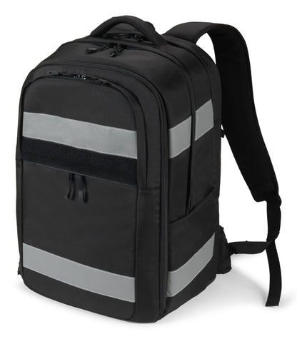 DICOTA REFLECTIVE backpack Casual backpack Black Thermoplastic polyurethane (TPU)