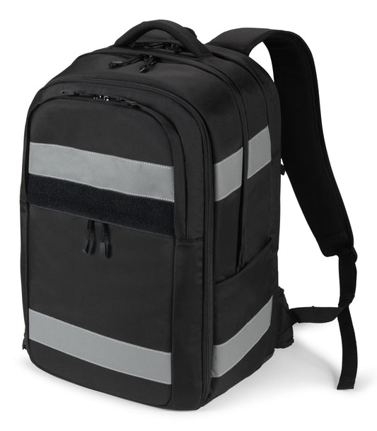 DICOTA REFLECTIVE backpack Casual backpack Black Thermoplastic polyurethane (TPU)