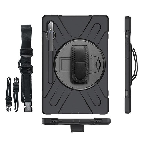 eSTUFF CHICAGO Full Body Defender Case for Samsung Galaxy Tab S8/S7 - Black