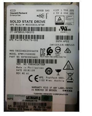 HPE P06580-001 internal solid state drive 1.6 TB 2.5" SAS