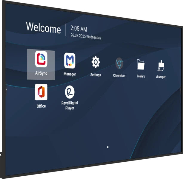 Viewsonic 86" 4K Professional Commercial Display with ProAV Integration