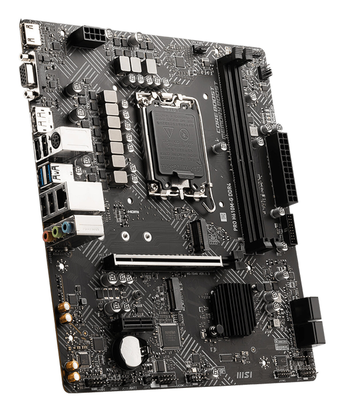 MSI PRO H610M-G DDR4 motherboard Intel H610 LGA 1700 micro ATX