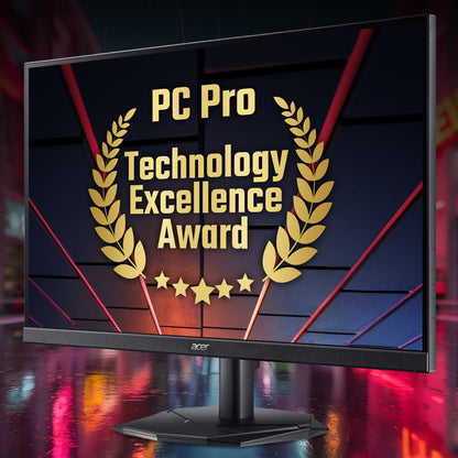 Acer KG1 Nitro KG241YX3 - 23.8" Full HD (1920x1080), 200Hz, 0.5ms, ZeroFrame, HDR10, FreeSync Premium Gaming Monitor