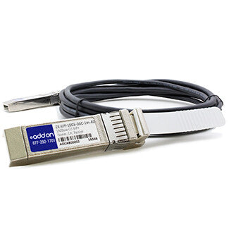 AddOn Networks EX-SFP-10GE-DAC-1M-AO transceiver module, Copper, 10000 Mbit/s