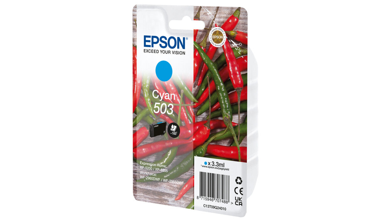 Epson 503 ink cartridge 1 pc(s) Original Standard Yield Blue