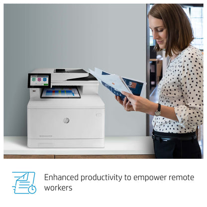 HP Color LaserJet Enterprise LaserJet Enterprise M480f Multifunction Color Printer, Ethernet Only; Copier, Scanner