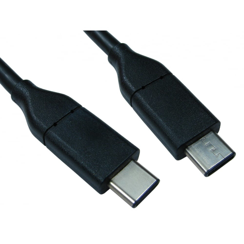 Cables Direct USB3C-901-2M USB cable USB 3.2 Gen 1 (3.1 Gen 1) USB C 10 Gbit/s Black