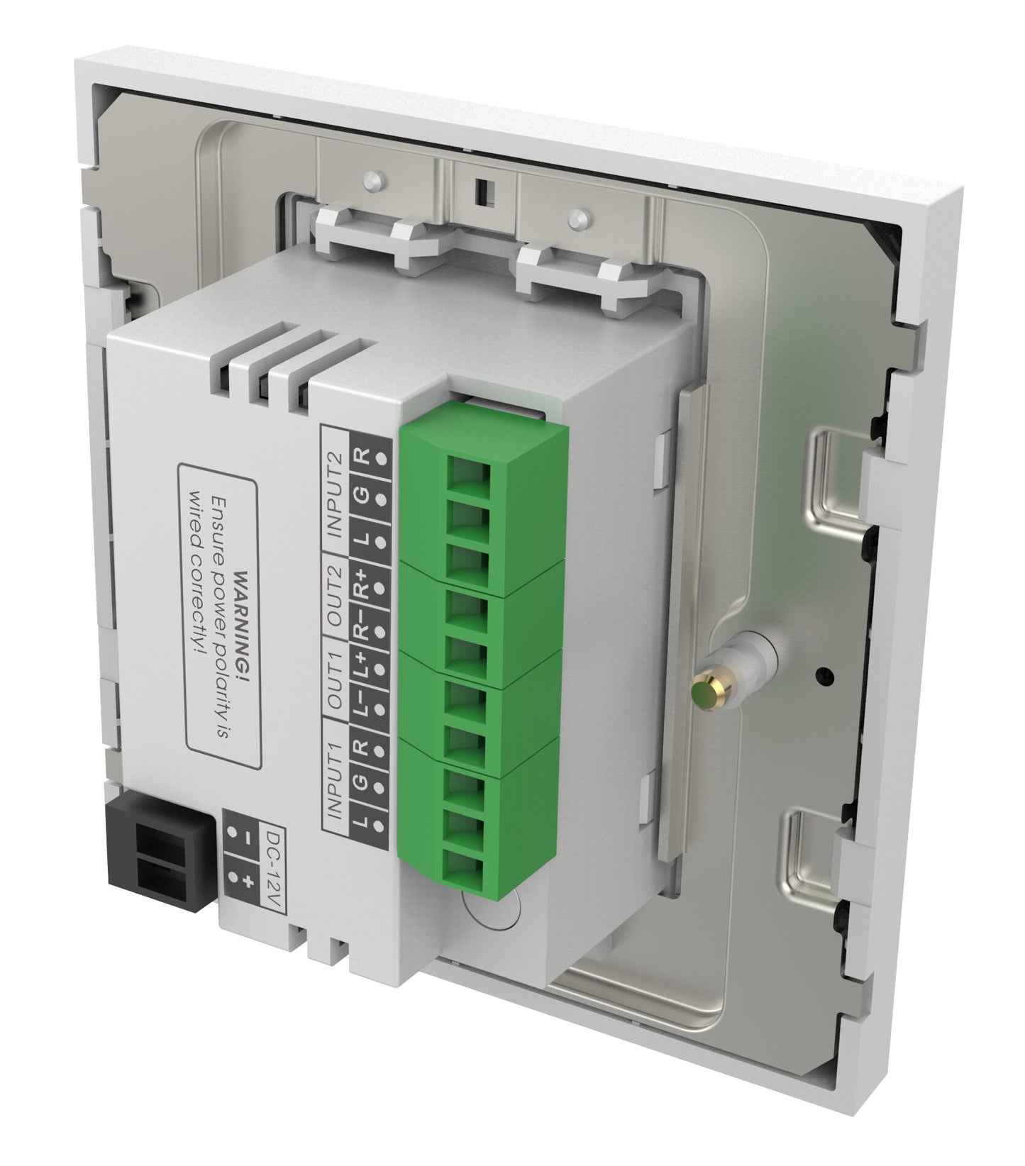 Vision TC3-AMP audio amplifier 2.0 channels Home White