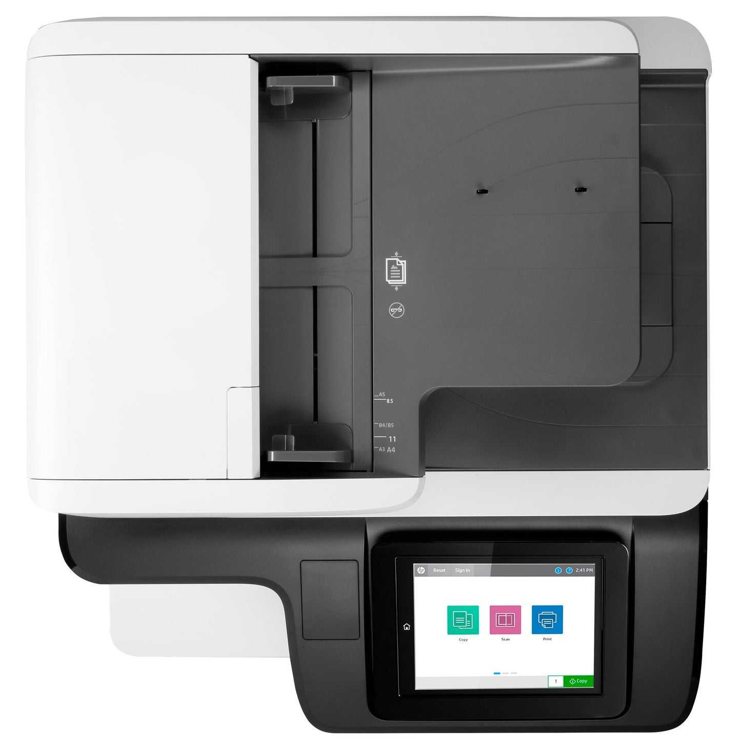 HP Color LaserJet Enterprise LaserJet Enterprise M776dn Multifunction Color Printer, Ethernet Only; Copier, Scanner