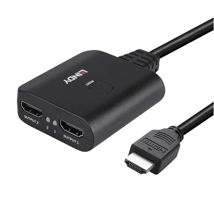Lindy 2 Port HDMI 4K60 Splitter Cable