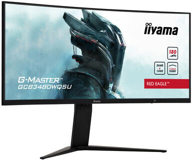 iiyama G-MASTER GCB3480WQSU-B1 computer monitor 86.4 cm (34") 3440 x 1440 pixels UltraWide Quad HD LCD Black